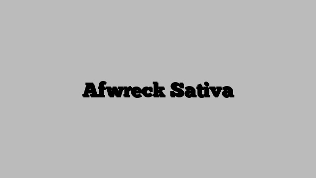 Afwreck Sativa